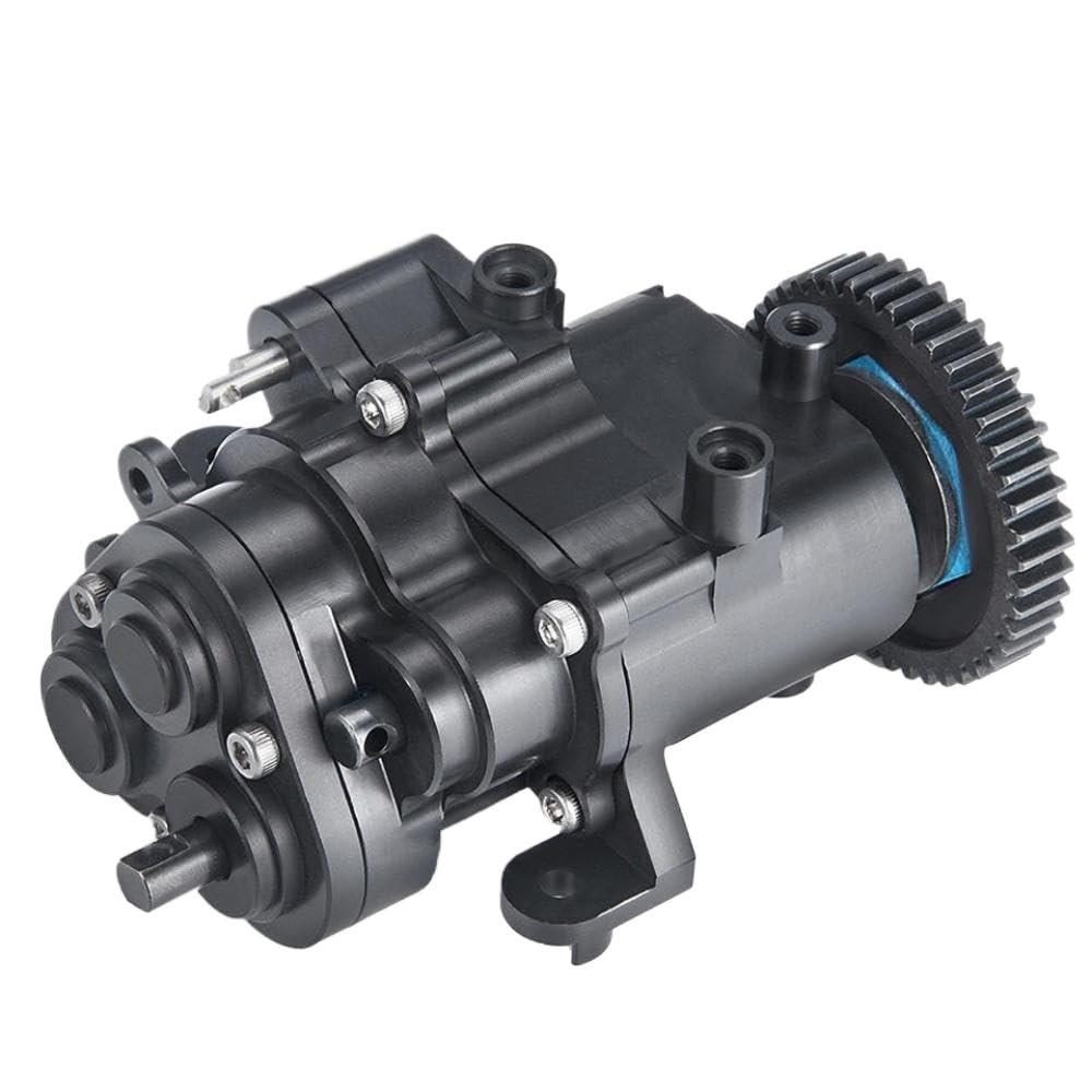 PDDSETorn Metal Gearbox with Shifting Slipper Clutch for 1/10 RC Crawler