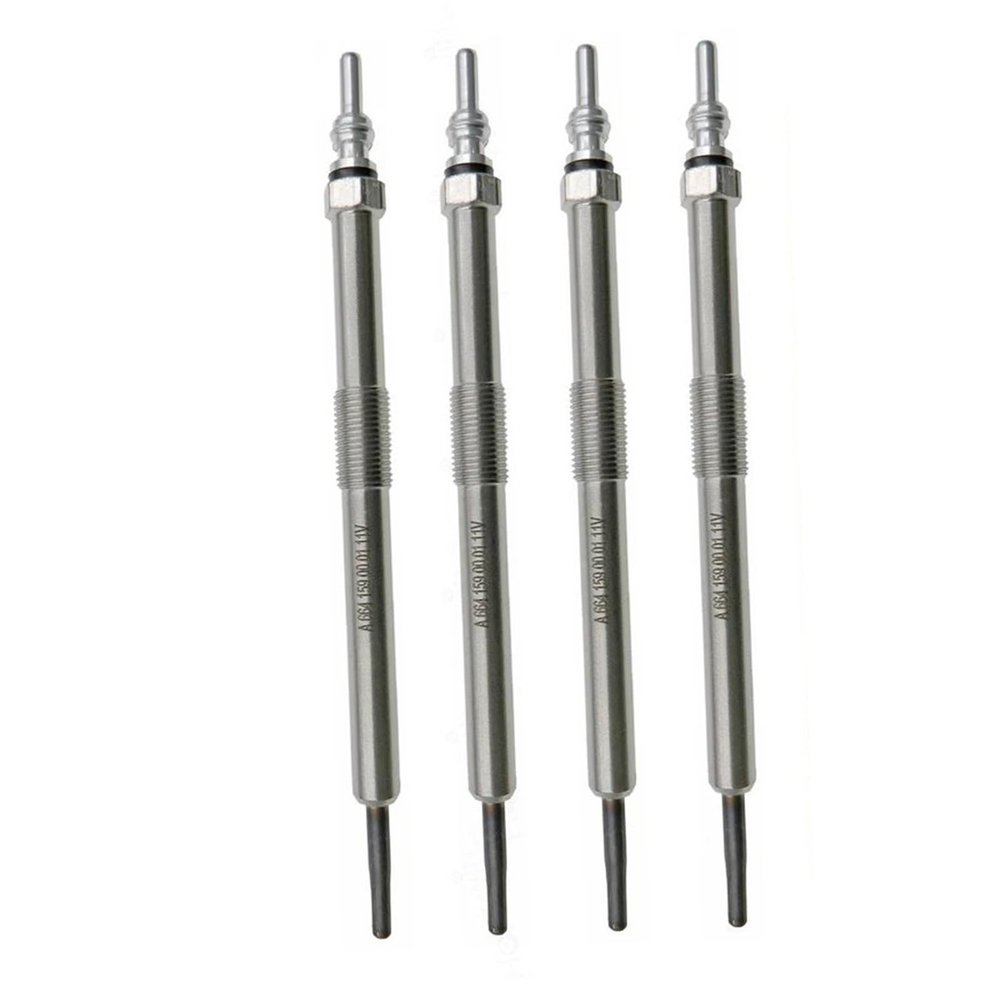 Glow Plug Set For Ssangyong For Rexton For Rodius 2006 2007 2008 2009 2010 6641590001 Ignition Glow Plugs Heater Maintenance Accessory