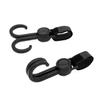 60 Pcs Hooks for Stroller Car Shopping Cart Baby Accessories Rotate 360 Degree Hook Pram Organizer Bag Hanger view 1