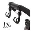 60 Pcs Hooks for Stroller Car Shopping Cart Baby Accessories Rotate 360 Degree Hook Pram Organizer Bag Hanger view 2