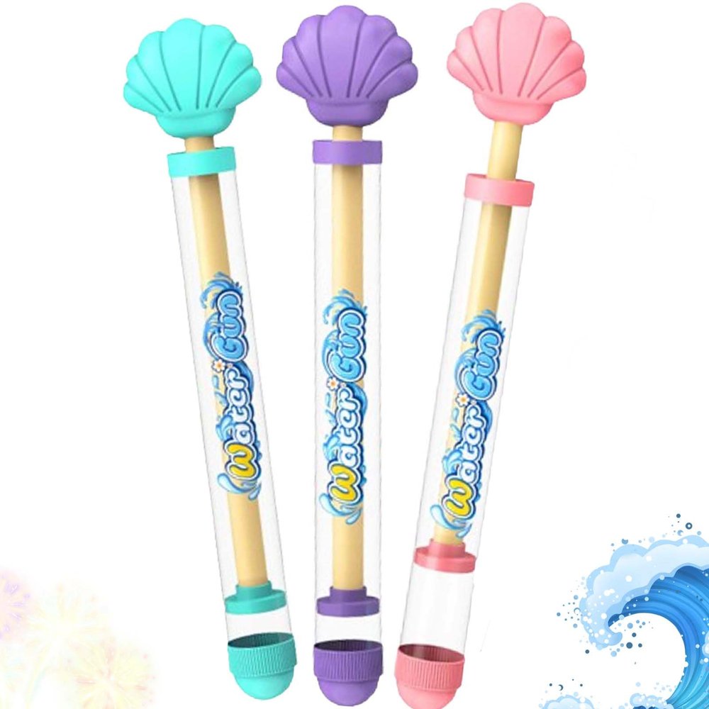 2026 Glowing Rainbow Led Water Blaster,Firework Water Gun with Lights,Firework Water Spray Gun,High Pressure Pull-Out Sprinkler Spray Toys for Bathing, Pool, Party Entertainment (3PCS-A)