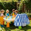Kids Water Table Cover | Outdoor Sand Water Play Table Cover | Waterproof Anti-UV WaterPlay Tables Covers with Storage Bag for Boys Girls Pool Backyard Yard Beach view 3