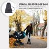ibasenice Padded Stroller Travel Bag with Handle for Airplane Gate Check, Foldable Umbrella Stroller Storage Cover Suitable for Travel and Train Trips view 4