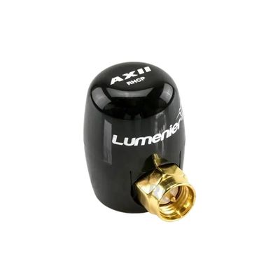 Drone Parts for Lumenier for AXII 2 5.8G .2dBi Gain FPV Antenna MMCX/Patch/Double/Stubby/Long Range/SMA RHCP for RC Racing Drone(Right Angle)