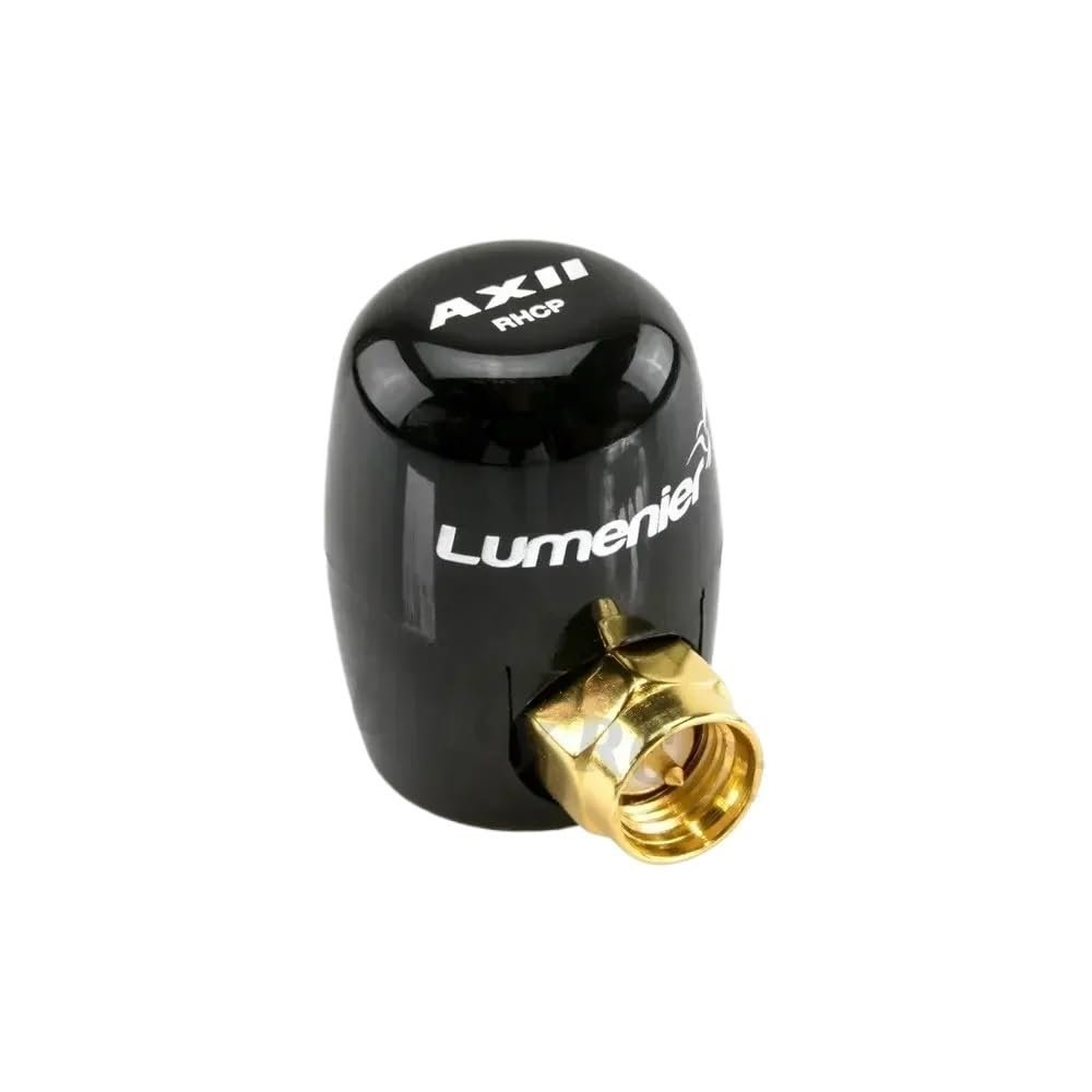 Drone Parts for Lumenier for AXII 2 5.8G .2dBi Gain FPV Antenna MMCX/Patch/Double/Stubby/Long Range/SMA RHCP for RC Racing Drone(Right Angle)