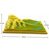 3D Contour Terrain Model, Geography Geomorphology Teaching Aid for Geology Education & Classroom Demonstration view 3