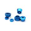 COMODO Metal Steering Knuckle Flange Sleeve Bushing Gasket for 1/10 Scale RC Car Compatible with TT02 TT-02 view 4