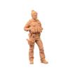 ZEDACAKAI 1/35 Figure Collectible Art Soldier Characters with Guns Model Miniature Scene GK Need to Be Colored By Yourself-No10 view 4