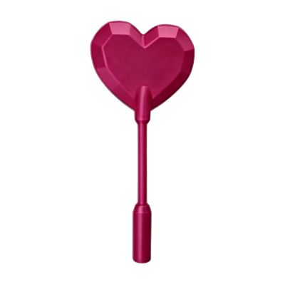 Credit Card Wand, 3D Printed Magic Tap to Pay Wand, Heart-Shaped Magic Wands Digital Payment Heart Wands for Card Payment (Deep Red, One Size)