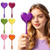 Credit Card Wand, 3D Printed Magic Tap to Pay Wand, Heart-Shaped Magic Wands Digital Payment Heart Wands for Card Payment (Deep Red, One Size) view 2
