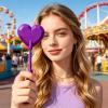 Credit Card Wand, 3D Printed Magic Tap to Pay Wand, Heart-Shaped Magic Wands Digital Payment Heart Wands for Card Payment (Deep Red, One Size) view 3