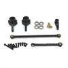 PDDSETorn Metal Steering Cup and Rod Set for 1/12 RC Crawler Compatible with MN82 MN78 D90 D91 D96 MN98 99S(Black) view 1
