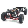 PDDSETorn Metal Steering Cup and Rod Set for 1/12 RC Crawler Compatible with MN82 MN78 D90 D91 D96 MN98 99S(Black) view 4