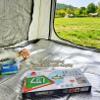 KZGMMHY8 Portable Travel Mahjong Set with Folding Table, Mini Mahjong Game for Camping, Picnic, Home Use(Mahjong+Table) view 3