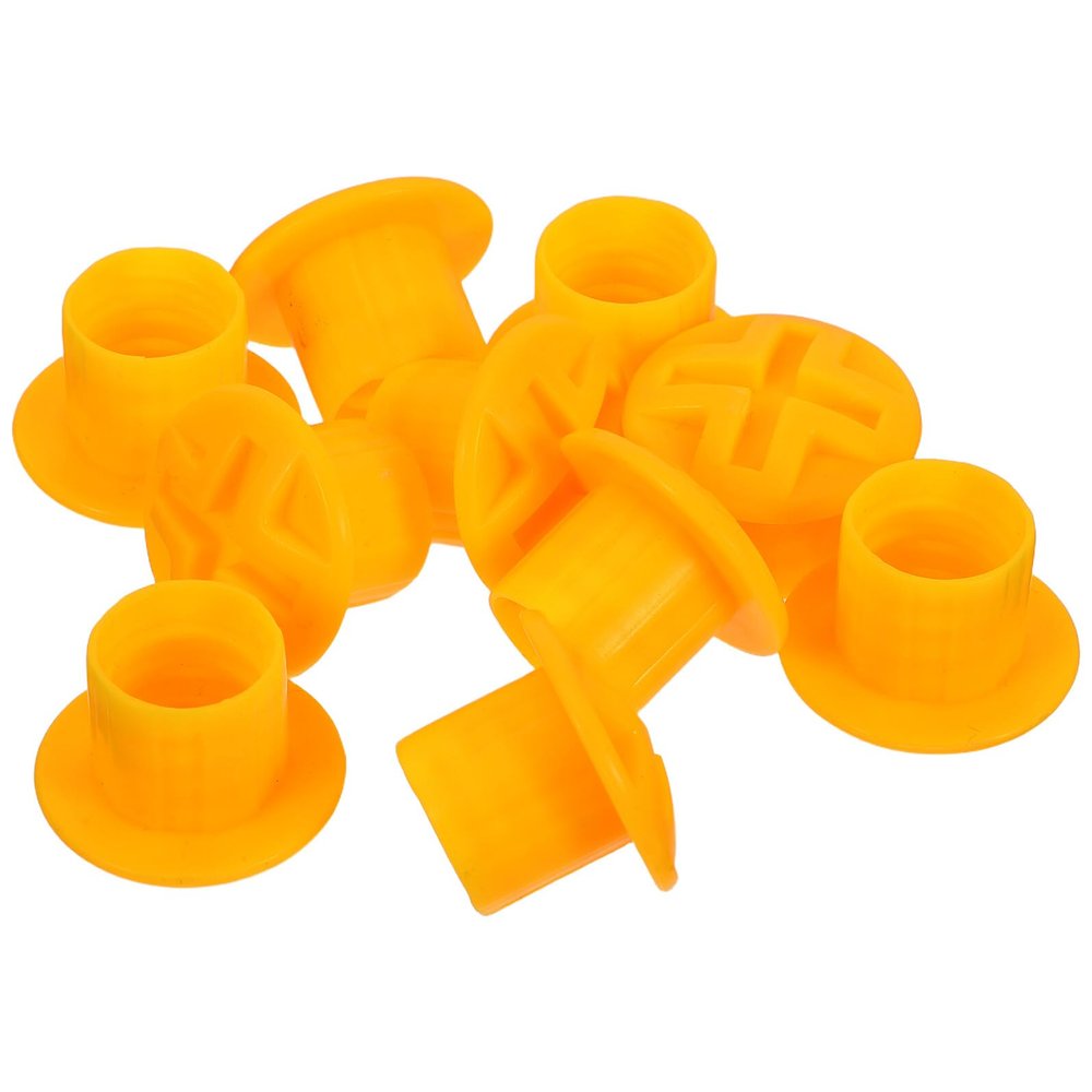 Toyvian 10pcs Playset Fixing Screw Caps Replacement Accessories Plastic Screw Covers for Playground Equipment Maintenance and Safety