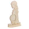 INOOMP Wooden Sonogram Memory Picture Frame for Newborns and Expecting Mothers Nursery Dcor view 1