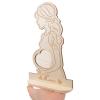 INOOMP Wooden Sonogram Memory Picture Frame for Newborns and Expecting Mothers Nursery Dcor view 4