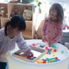 Kaplan Early Learning Translucent Cubes with Mirror Tray - 100 Pieces view 3