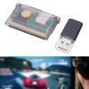 Glaeptio Flash Cart for GBA Game Console Universal Game Cartridge FAT Format Maximum Capacity 2GB with Card Reader for GBA SP (Black Transparent) view 2