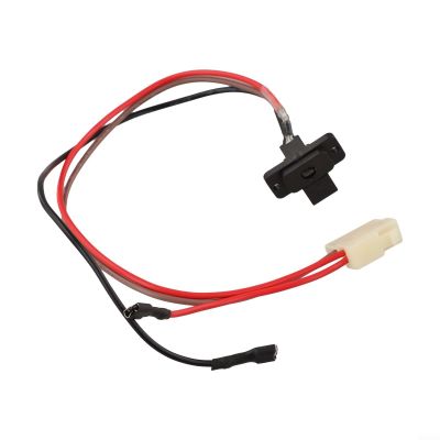 Children Electric Vehicle for CHARGER Socket 6V 12V 24V Round Charging Port with Wire Harness and 17A Fuse for Ride On Toy Cars Replacement Parts Black(B)