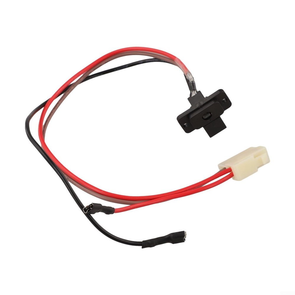 Children Electric Vehicle for CHARGER Socket 6V 12V 24V Round Charging Port with Wire Harness and 17A Fuse for Ride On Toy Cars Replacement Parts Black(B)