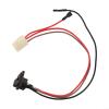 Children Electric Vehicle for CHARGER Socket 6V 12V 24V Round Charging Port with Wire Harness and 17A Fuse for Ride On Toy Cars Replacement Parts Black(B) view 3