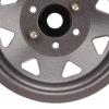 4PCS 1.9in RC Rims Universal Fit Strong Support 8 Spokes Wheel Rim Set for Axial SCX10 SCX10 II SCX10 III, Zinc Alloy Beadlock Wheels with Steel Hub for RC Crawler Off - (Ti Color) view 2