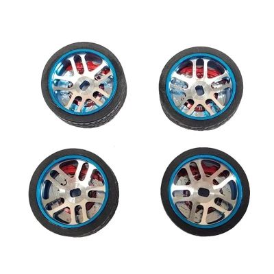 RC Models Components For Wltoys K969 K989 For Mini-Q Mini-Z D 1/28 4Pcs Metal Brake Caliper Disc RC Drift Touring Car Upgrade Parts