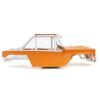 Rc Upgrades Spare For Axial For SCX24 For Bronco For JLU B-17 C10 1/24 Chassis Roll Cage Body Shell All-Aluminum Alloy Frame Body Shell Rc Parts(Orange) view 1