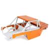 Rc Upgrades Spare For Axial For SCX24 For Bronco For JLU B-17 C10 1/24 Chassis Roll Cage Body Shell All-Aluminum Alloy Frame Body Shell Rc Parts(Orange) view 4