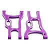 2Pcs 102021(02007) Alum Alloy Rear Lower Suspension Arm For HSP 1/10 94101 94102 94103 94123 Drift Car Upgrade Parts(Purple (2Pcs)) view 1