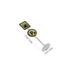 CIMAXIC 100pcs Mini Traffic Signs: Mini Road Sign Toy - 6.5 Cm/2.56 Inch Miniature Traffic Playset Street Indicator Model Micro Landscape Accessories view 2