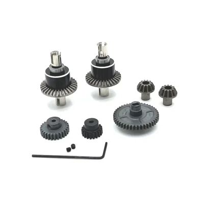 RC Models Components For RIaarIo XDKJ-001 XDKJ-006 AM-X12 For Wltoys 144001 124017 124019 124007 19T 27T 44T Gear RC Car Parts Upgrade Differential