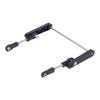 RC Cars Models Parts For Ghost For Wraith RR10 Anti-Tilt Link Rod Kit Metal Rear DIY Upgrade Ucfab Front Anti-Roll Bars RC Repair Parts(Black) view 2