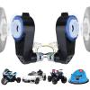 2Pcs 12V Motor Gearbox RS550 40000RPM High-Speed for Power Wheels Kids Ride on Car Motor Upgrade 12 Volt Ride-On Toys Replacement Parts with Drive Engines for Kids Cars, Motorcycles view 1