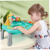 Water Table for Toddlers 1 Set Electric Waterproof Circulated Sensory Table with Flower Waterwheel Detachable Cute Kids Water for Fishing Game Pretend Play view 4