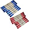 8pcs Hard Steel Adjustable Front and Rear Toe Links Push Rods for Traxxas for E-Revo 7138 7118 confident(Blue) view 2