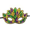 7Pcs Mardi Gras Mask,Half Face Sequins Venetian Mask,Men Women Masquerade Eyes Masks for New Orleans Parades Halloween Birthday Carnival Favors Supplies view 2