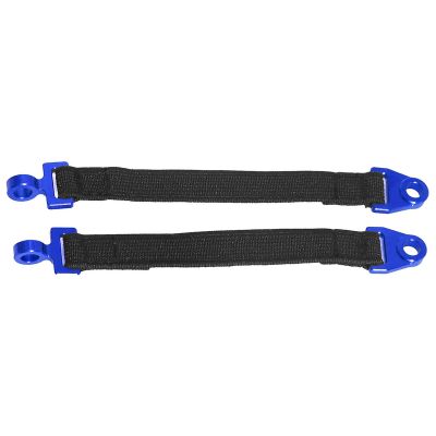 2X Blue Suspension Rear Travel Limit Straps for Traxxas 1/7 UDR RC Car Parts