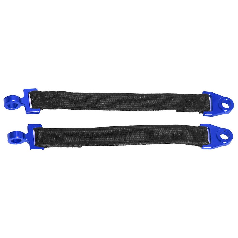 2X Blue Suspension Rear Travel Limit Straps for Traxxas 1/7 UDR RC Car Parts