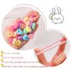 400 Pcs Baby Hair Ties, Cotton Toddler Hair Ties for Baby Girls and Kids, Multicolor Small Seamless Hair Bands Elastic Ponytail Holders view 2