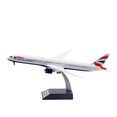 ALHROEUO Miniature Scale 1 200 for British Airways Boeing B787-10 Alloy Aircraft Model Ornaments Finished Airshow Souvenirs Gifts Flying Toy Game Kits