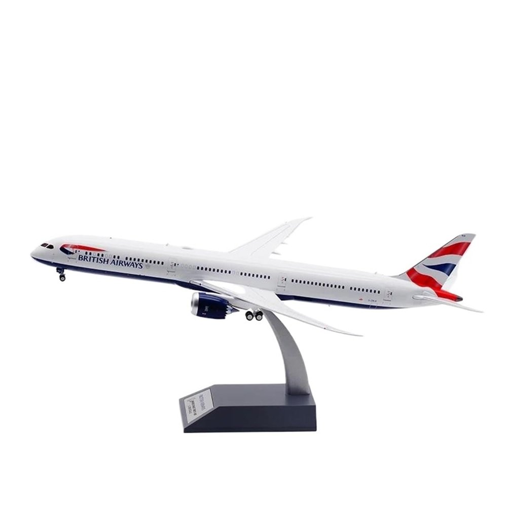 ALHROEUO Miniature Scale 1 200 for British Airways Boeing B787-10 Alloy Aircraft Model Ornaments Finished Airshow Souvenirs Gifts Flying Toy Game Kits