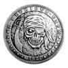 1921 One-Eyed Skull Sailor E.Pluribus.Unum Hobo Coin Lucky Coin Pendant - US Liberty Eagle Novelty Morgan Coin Funny Coin Jewelry Bag view 1
