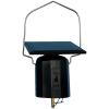 Chewtoyo Solar Wind Spinner Motor, Black Rotating Motor with On/Off Switch, Metal Hook, No Electricity Cost, 2.6 X 2.6 X 4.3 in, for Wind Chime, Mobile view 1