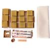 BANGYUA Montessori Golden Bead Game, Wooden a Decimal Arithmetic Calculation Tool Bank Game Mathematics Math Toy,Gold Set view 1
