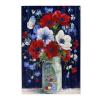Vextrovia Nostalgic Patriotic Anemone Mason Jar Floral Art 1000 Piece Wooden Puzzle for Adults,Party Brain Teaser Challenge,Work Burnout Relief, Home Decor,Mindful Hobby for Escaping Daily Stress view 1