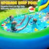 26ft Inflatable Water Slide with Splash Pool & 10M Water Hose & 1100W Blower, 100% PVC Commercial Material Heavy Duty Wet/Dry Inflatable Slide for Kids & Adults, Backyard Outdoor Summer Water Play view 4