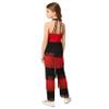 Shinsto Girls Disco Performance Retro Ballroom Overall Latin Jazz Dance Bodysuits Hippie Star Dress-up Sparkle Outfit Red 14 Years view 2