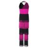 Shinsto Girls Disco Performance Retro Ballroom Overall Latin Jazz Dance Bodysuits Hippie Star Dress-up Sparkle Outfit Hot Pink 6 Years view 3